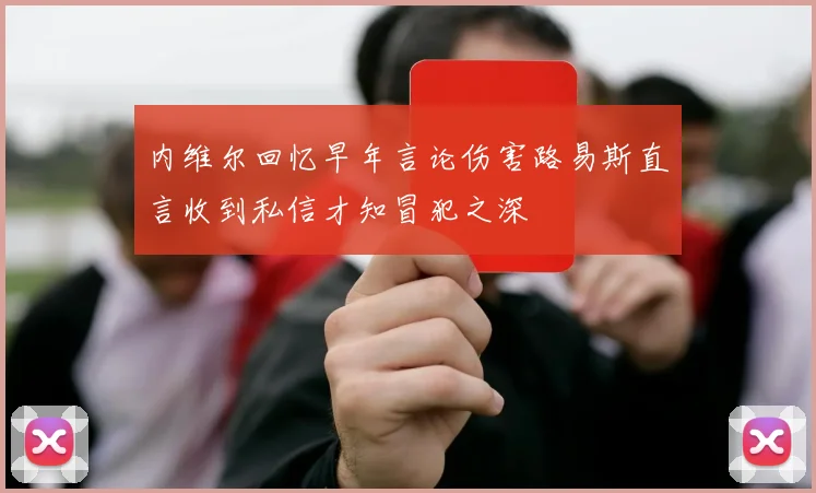 内维尔回忆早年言论伤害路易斯直言收到私信才知冒犯之深